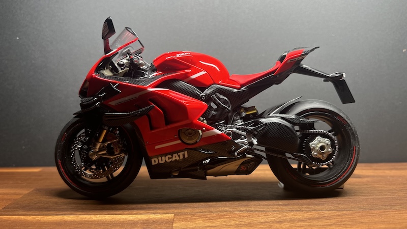 Scale Model 1/12】タミヤ模型の1/12 Ducati Superleggera V4製作記事 