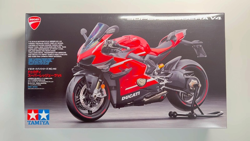 Scale Model 1/12】タミヤ模型の1/12 Ducati Superleggera V4製作記事 